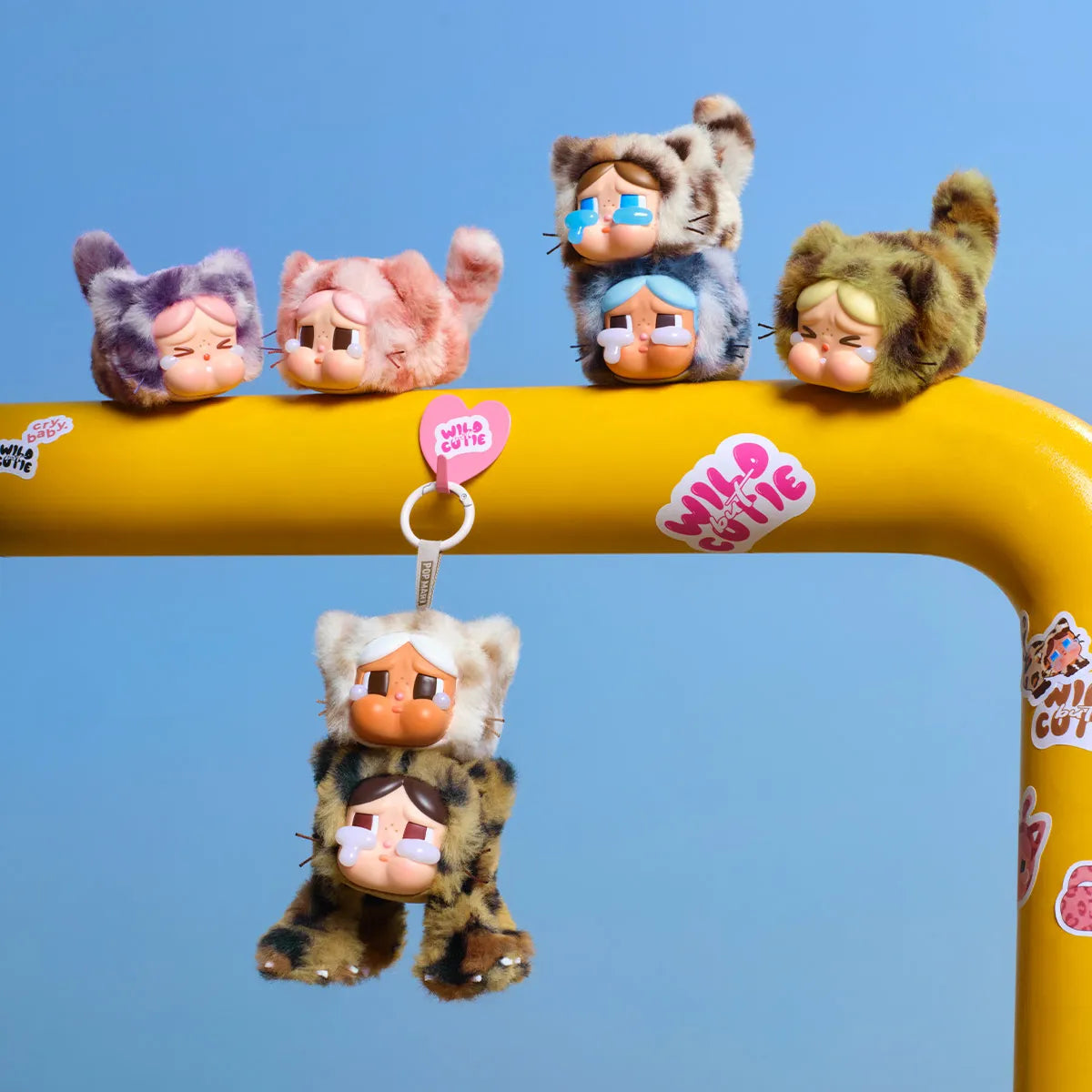 CRYBABY Wild but Cutie Series – Vinyl Plush Pendant Blind Box (Single)
