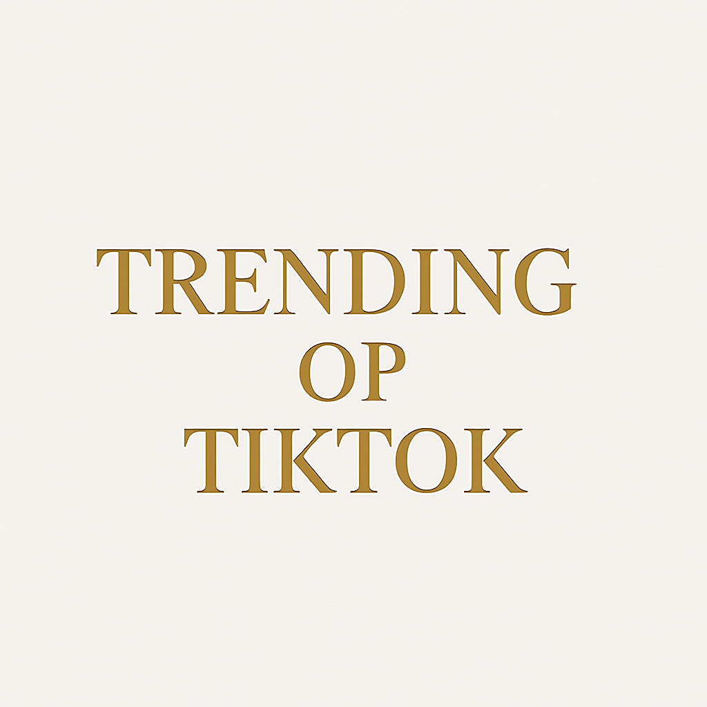 Trending op TikTok