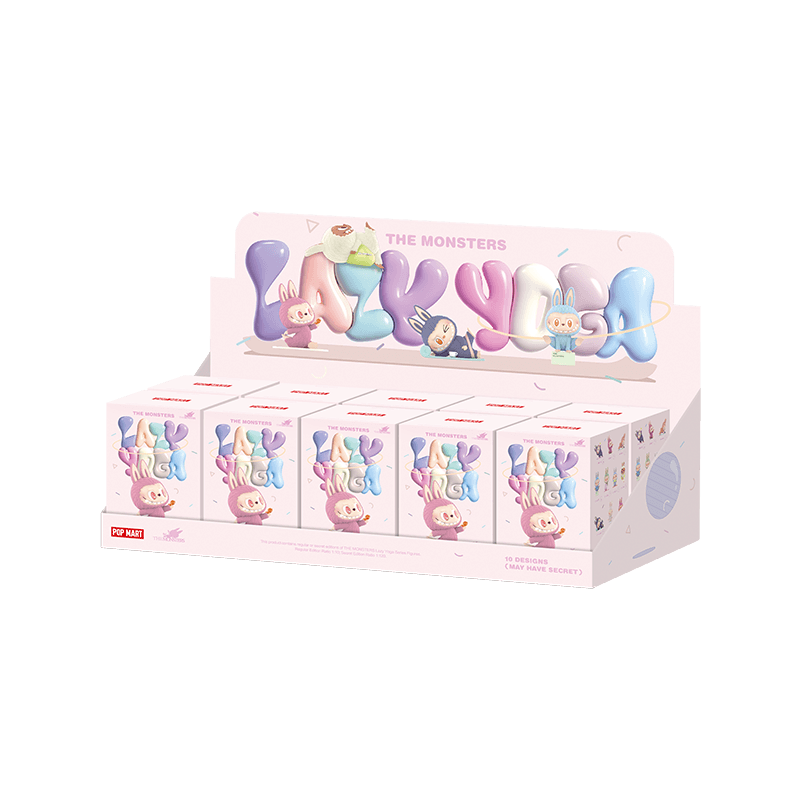 THE MONSTERS Lazy Yoga Series Figures Blind Box (Single Box)