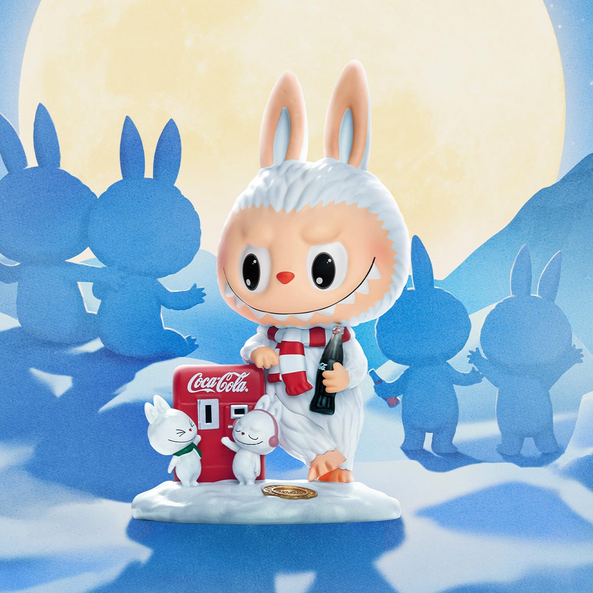 POP MART The Monsters Coca‑Cola Series Figure – Single Blind Box