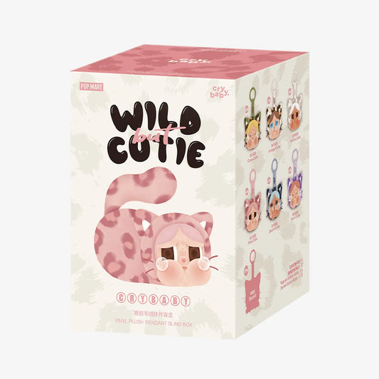 CRYBABY Wild but Cutie Series – Vinyl Plush Pendant Blind Box (Single)